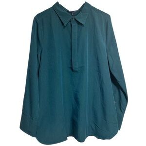 NWT Green TravelSmith Pullover